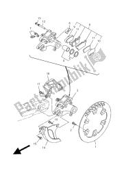 REAR BRAKE CALIPER