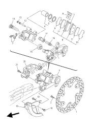 REAR BRAKE CALIPER