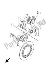 REAR BRAKE CALIPER