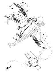 bras arrière et suspension