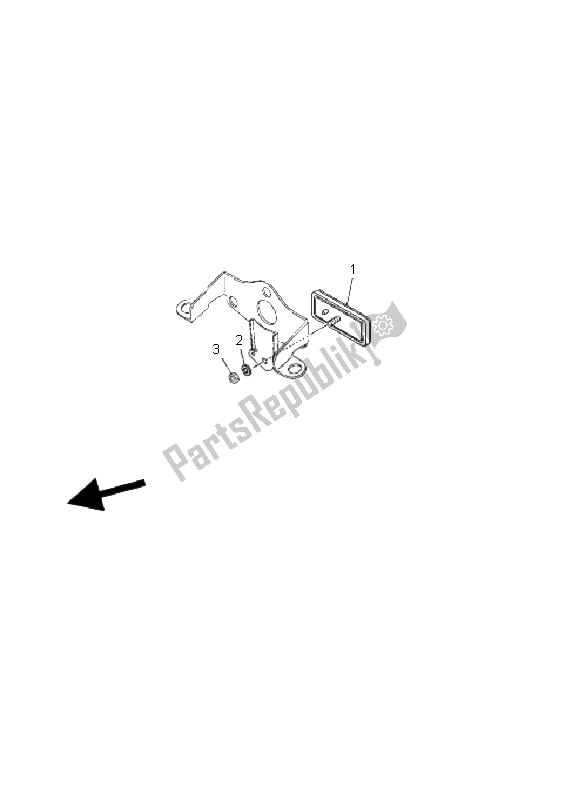 All parts for the Electrical 2 of the Yamaha YFM 660R 2005