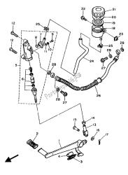 maître-cylindre arrière