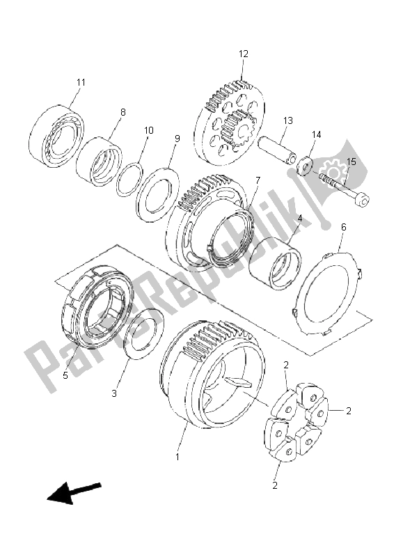 Tutte le parti per il Antipasto del Yamaha FZ1 N Fazer 1000 2006