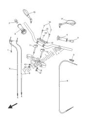 uchwyt kierownicy i kabel