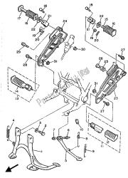 soporte y reposapiés