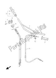 stuurhendel en kabel