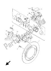 REAR BRAKE CALIPER