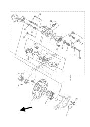 REAR BRAKE CALIPER