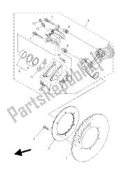 REAR BRAKE CALIPER