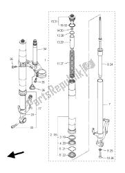 fourche avant