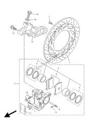 REAR BRAKE CALIPER