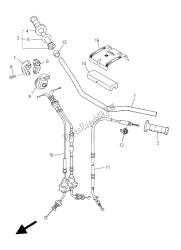 stuurhendel en kabel