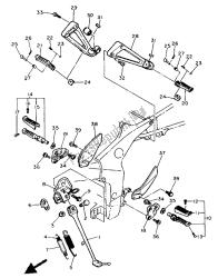 soporte y reposapiés