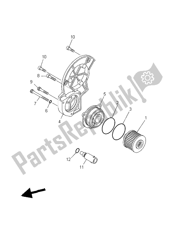 Todas las partes para Limpiador De Aceite de Yamaha XVS 1100A Dragstar Classic 2002