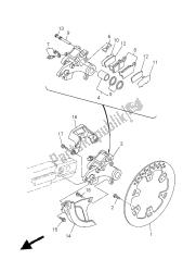 REAR BRAKE CALIPER