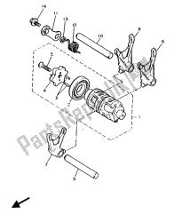 came et fourchette de changement de vitesse