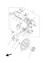 REAR BRAKE CALIPER