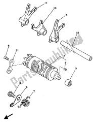 came et fourchette de changement de vitesse