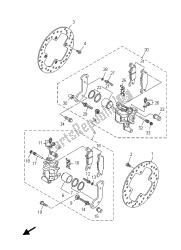 REAR BRAKE CALIPER