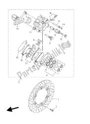 REAR BRAKE CALIPER