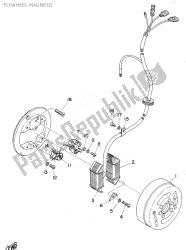 Flywheel magneto