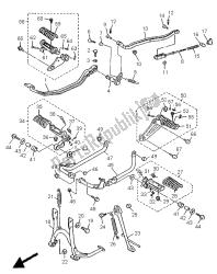 soporte y reposapiés