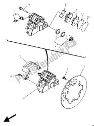 REAR BRAKE CALIPER