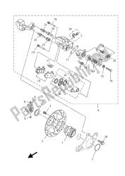 REAR BRAKE CALIPER