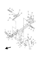 soporte y reposapiés