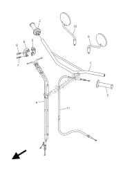 stuurhendel en kabel