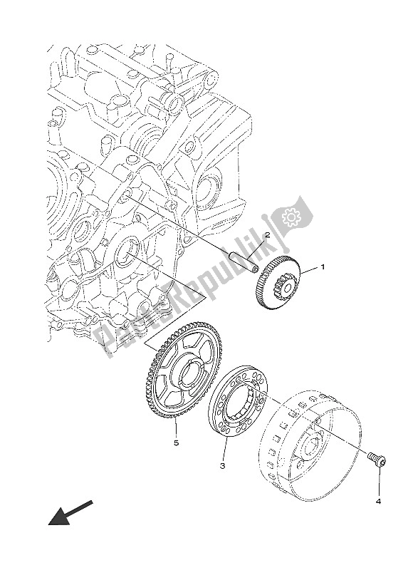 Tutte le parti per il Antipasto del Yamaha MT 09 Tracer ABS 900 2016