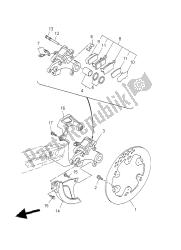 REAR BRAKE CALIPER