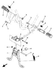 soporte y reposapiés