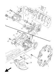 REAR BRAKE CALIPER