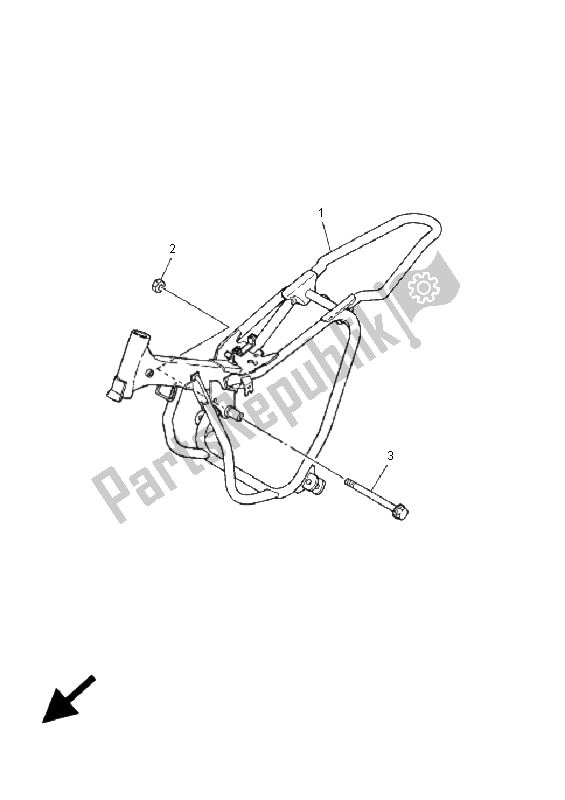 Todas las partes para Marco de Yamaha PW 50 2001