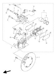 REAR BRAKE CALIPER