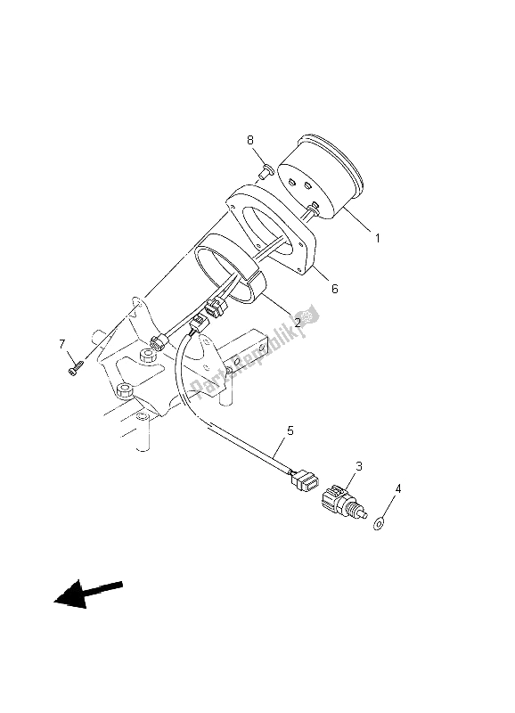 Todas las partes para Metro de Yamaha TZ 250 2002