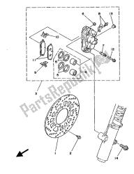 pinza de freno delantero