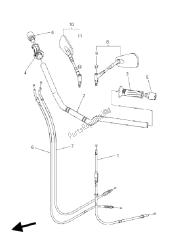 stuurhendel en kabel