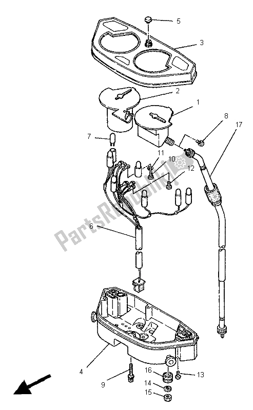 Todas las partes para Metro de Yamaha XTZ 750 Super Tenere 1995