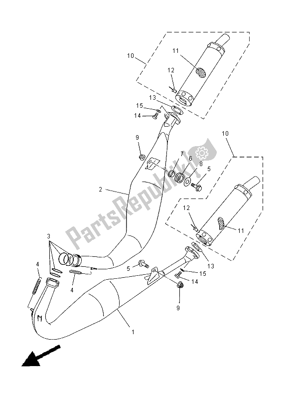 Todas las partes para Cansada de Yamaha TZ 250 2000