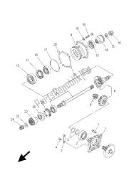 MIDDLE DRIVE GEAR