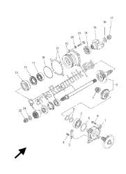 MIDDLE DRIVE GEAR