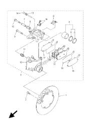 REAR BRAKE CALIPER