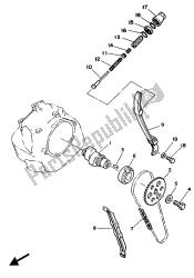 wałek rozrządu i łańcuch