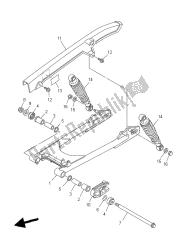 bras arrière et suspension