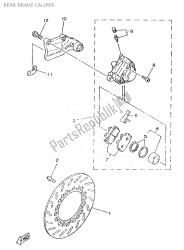 REAR BRAKE CALIPER