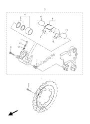 REAR BRAKE CALIPER