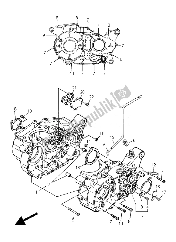 Wszystkie części do Korbowód Yamaha SR 400 2014