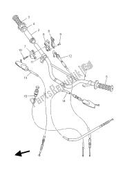 stuurhendel en kabel